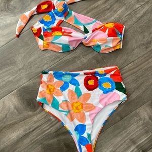 High waisted bikini NWOT